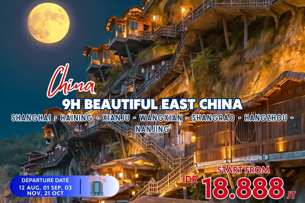 9H BEAUTIFUL EAST CHINA
